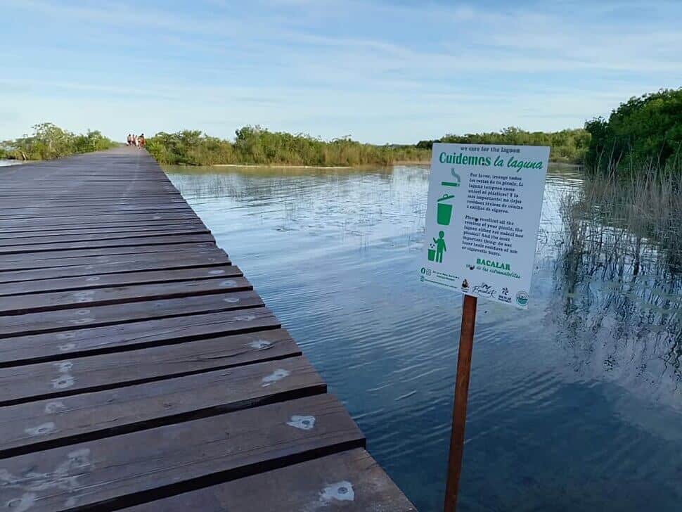 Área natural protegida del Ecoparque Bacalar