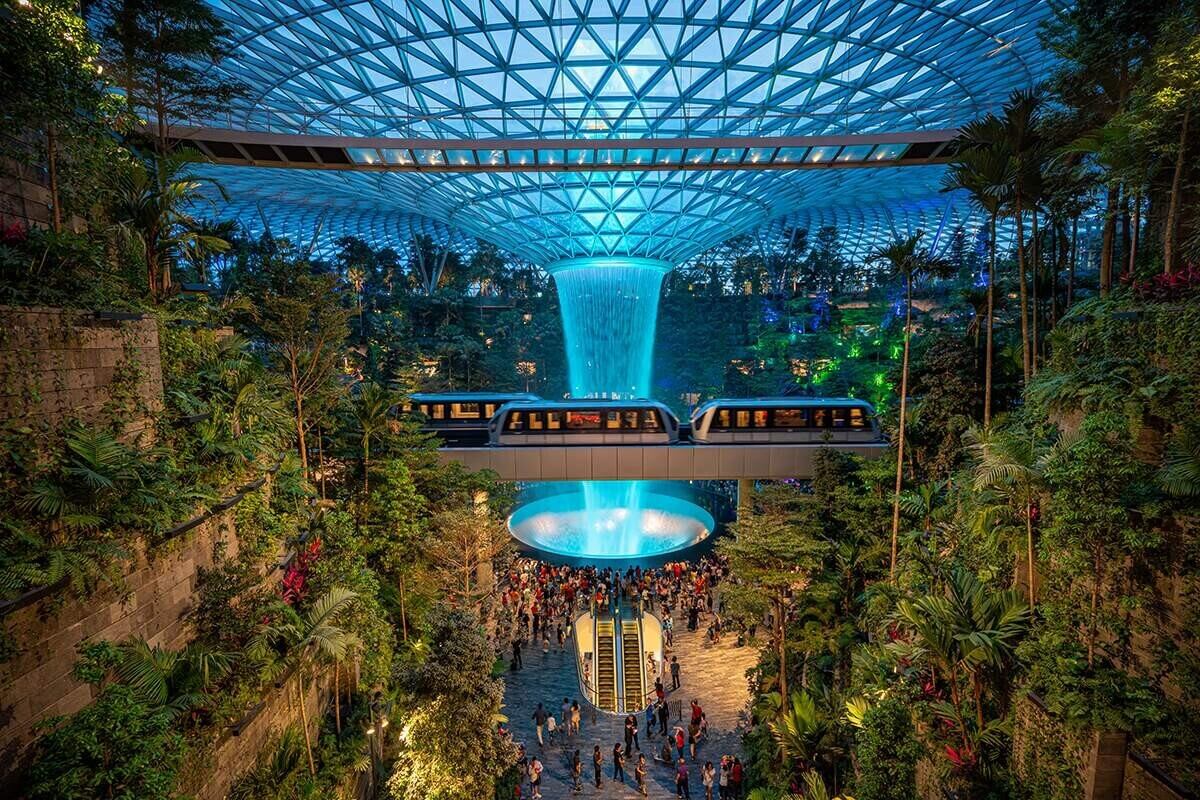 jewel changi singapur ✈️ Los 5 aeropuertos que debes visitar este [year] (aunque no tengas vuelo)